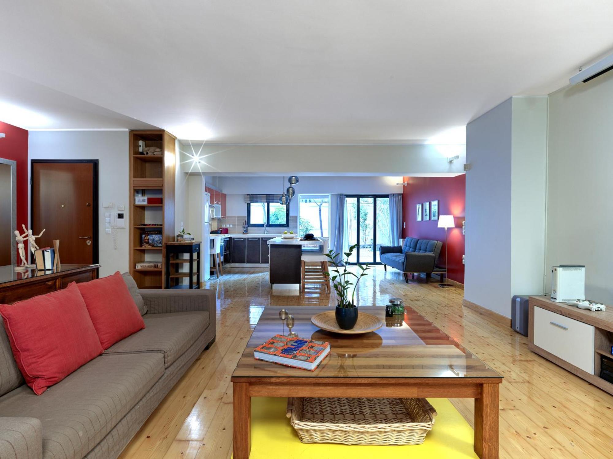 Koukaki Garden Escape Child Friendly Apartment Athens Luaran gambar