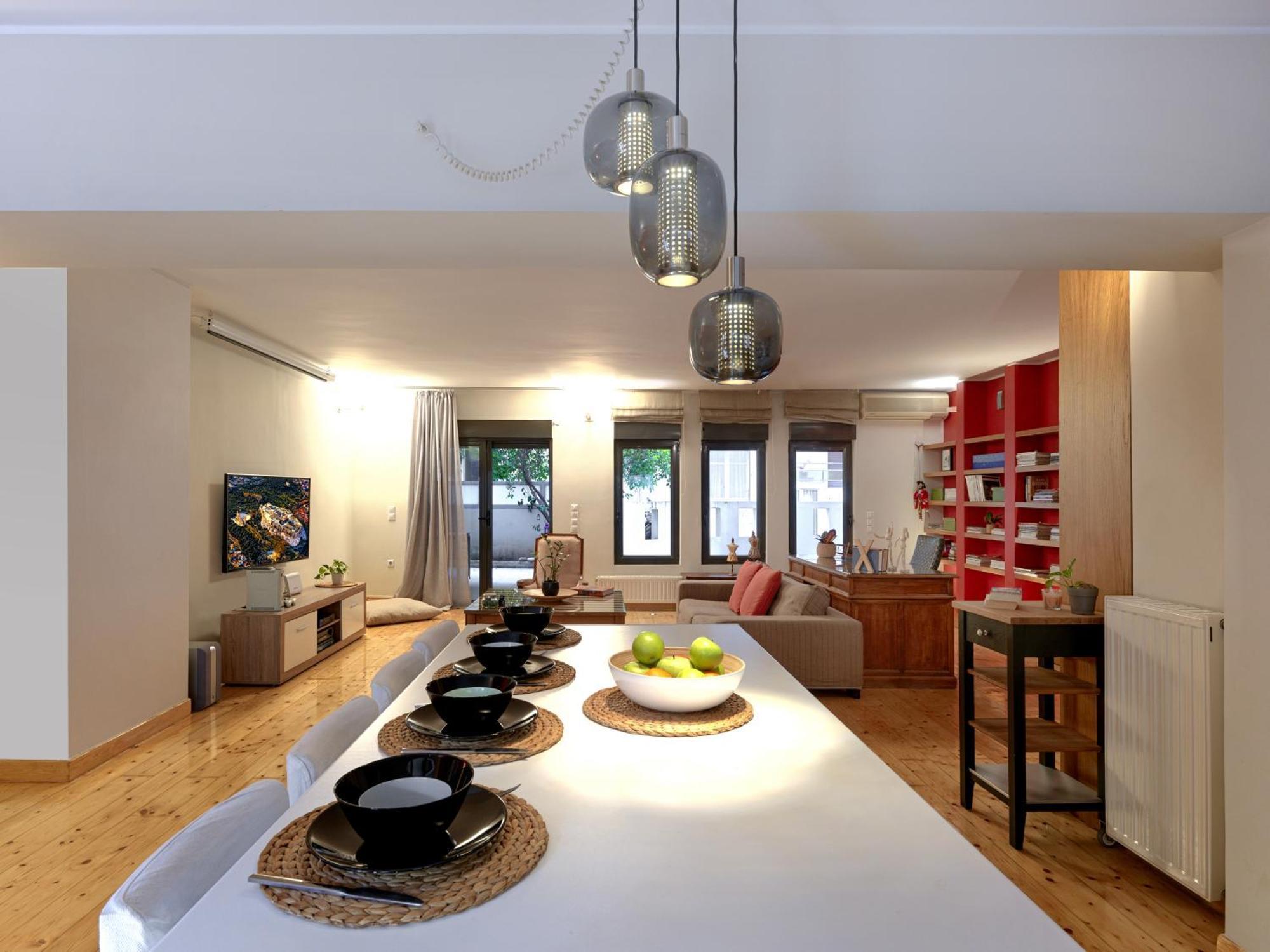 Koukaki Garden Escape Child Friendly Apartment Athens Luaran gambar